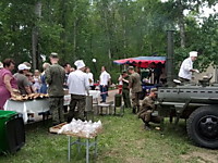 День Победы - традиционная полевая кухня