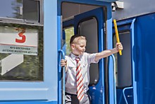 В парке можно прокатиться по настоящей детской железной дороге